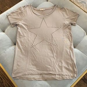Sundry Cut Out Star Short Sleeve Tee Size 1
